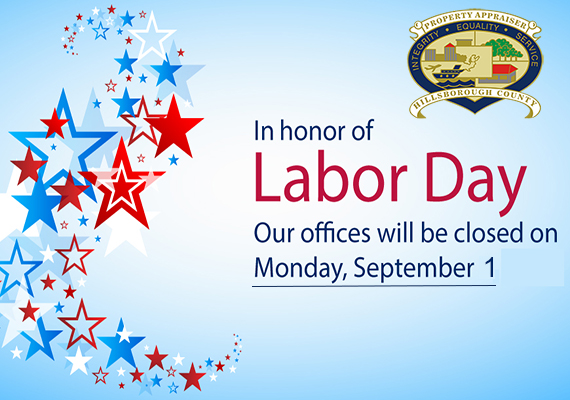 HCPA Closed Labor Day